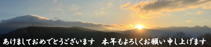 本年もよろしくお願い申し上げます